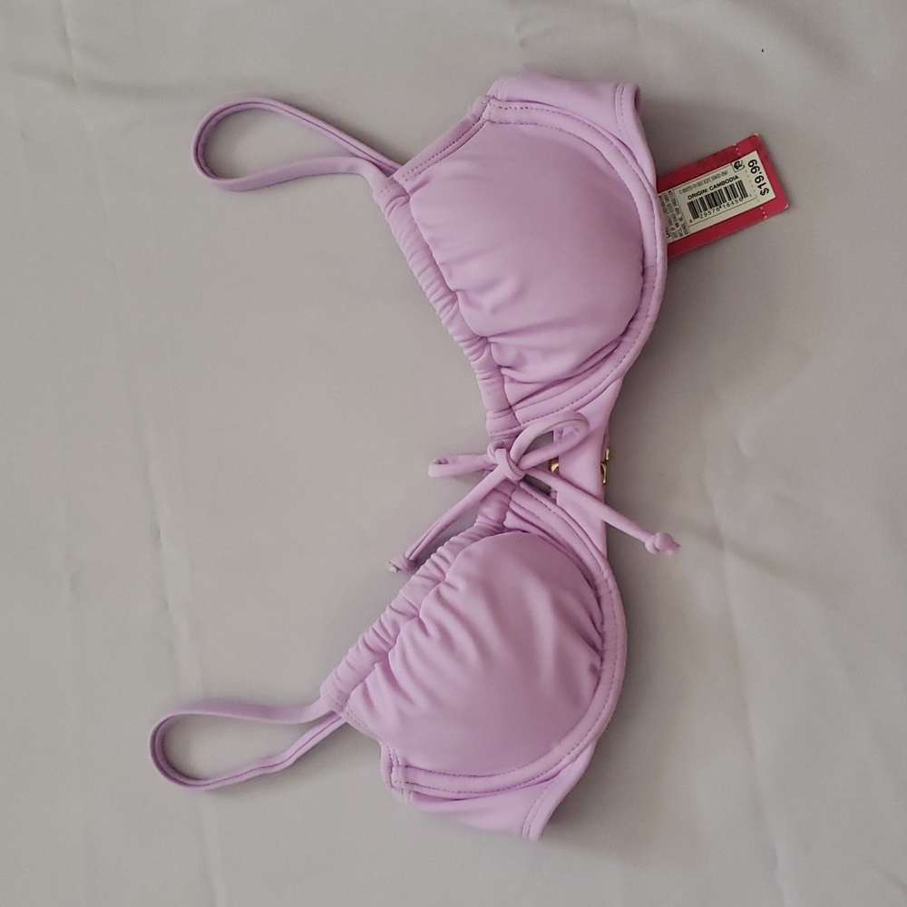 Xhilaration Light Purple Bikini Top Woman Size XS